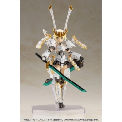 Frame Arms Girl Maqueta Plastic Model Kit Gourai-Kai Ver. 2 Samurai Form 20 cm