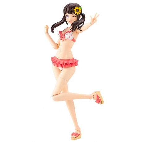 Sousai Shojo Teien Maqueta Plastic Model Kit 1/10 Madoka Yuki Swim Style 15 cm