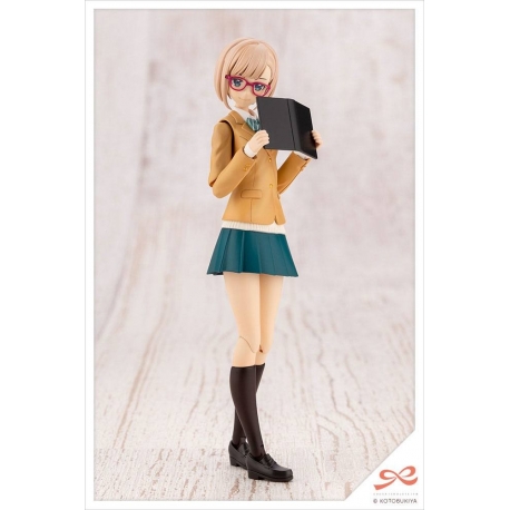 Sousai Shojo Teien Maqueta Plastic Model Kit 1/10 Koyomi Takanashi Ryobu High School Winter Clothes