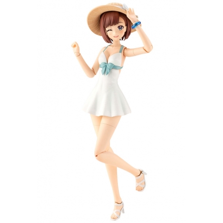 Sousai Shojo Teien Maqueta Plastic Model Kit 1/10 Koyomi Takanashi (Swim Style) 16 cm