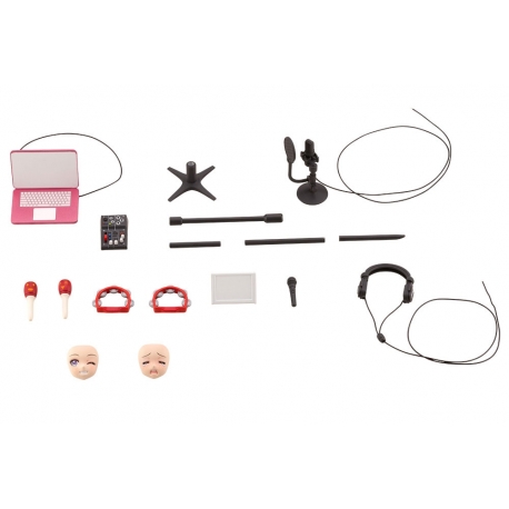 Sousai Shojo Teien Accesorios 1/10 After School Ritsuka's Karaoke & Recording Set