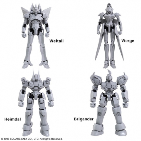 Xenogears Maqueta Plastic Model Kit Structure Arts 1/144 Vol. 1 11 cm