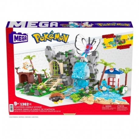 Pokémon Mega Construx Building Kit Pokémon Jungle Voyage