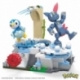 Pokémon Kit de Construcción Mega Construx Día en la Nieve de Piplup y Sneasel 11 cm