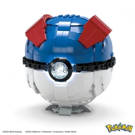 Pokémon Kit de Construcción Mega Construx Super Ball Gigante 13 cm