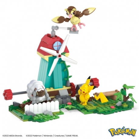 Pokémon Kit de Construcción Mega Construx Molino Campestre 15 cm