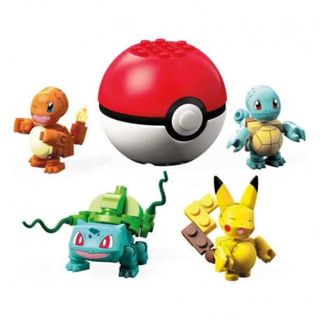 Pokémon Kit de Construcción Mega Construx Amigos de Kanto