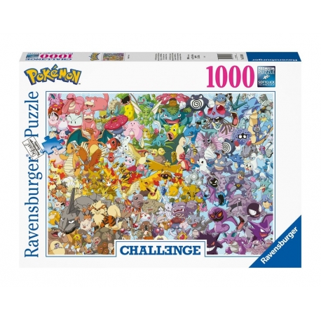 Pokémon Challenge Jigsaw Puzzle Group (1000 pieces)