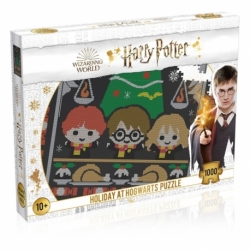 Harry Potter Puzzle Christmas Jumper 1 - Holiday at Hogwarts (1000 pieces)