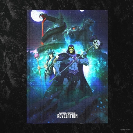 Amos del Universo: Revelación™ Puzzle Skeletor™ and Evil-Lyn™ (1000 piezas)