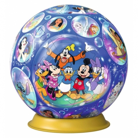 Disney Puzzle 3D Ball Characters (72 pieces)