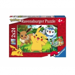 Pokémon Puzzle for children XXL Pikachu & Friends (2 x 24 pieces)