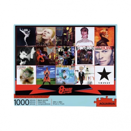 David Bowie Puzzle Albums (1000 piezas)
