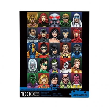 DC Comics Puzzle Faces (1000 piezas)