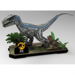 Jurassic World: Dominion Puzzle 3D Blue