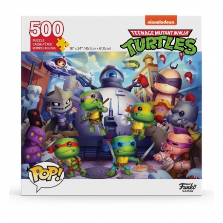 Teenage Mutant Ninja Turtles POP! Puzzle Collage (500 piezas)