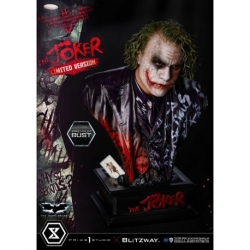 The Dark Knight Busto Premium The Joker Limited Version 26 cm