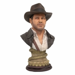 Indiana Jones: En busca del arca perdida Legends in 3D Busto 1/2 Indiana Jones 25 cm