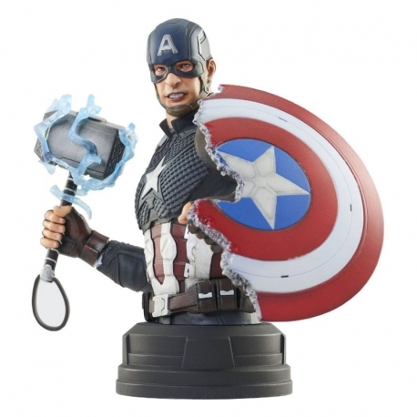 Avengers: Endgame Bust 1/6 Captain America 15 cm