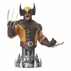 Marvel Comics Busto 1/7 Brown Wolverine 14 cm