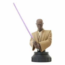 Star Wars The Clone Wars Busto 1/7 Mace Windu 15 cm
