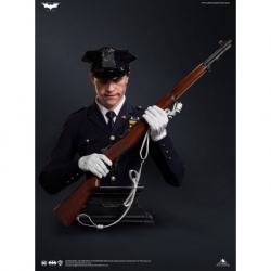 The Dark Knight Busto 1/1 The Joker (Police Uniform) 87 cm