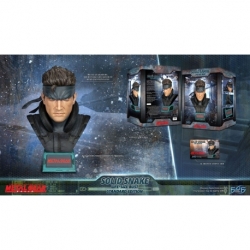Metal Gear Solid Busto 1/1 Solid Snake 56 cm