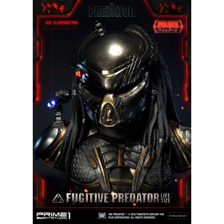 Predator 2018 Busto 1/1 Fugitive Predator Deluxe Ver. 76 cm