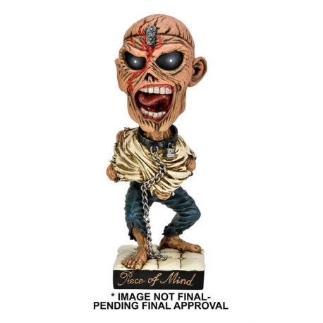 Iron Maiden Cabezón Head Knocker Piece of Mind Eddie 20 cm