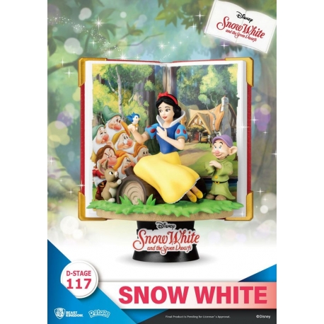 Disney Book Series D-Stage PVC Diorama Snow White 13 cm
