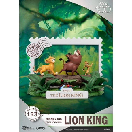 Disney 100 Years of Wonder D-Stage PVC Diorama Lion King 10 cm