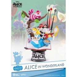 Alicia en el País de las Maravillas Diorama PVC D-Select 15 cm