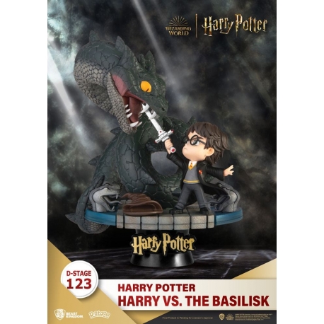 Harry Potter Diorama PVC D-Stage Harry vs. the Basilisk 16 cm