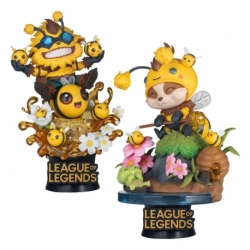 League of Legends Diorama PVC D-Stage Beemo & BZZZiggs 15 cm