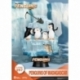 Los Pingüinos de Madagascar Diorama PVC D-Stage Skipper, Kowalski, Private & Rico 14 cm