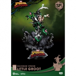 Marvel Comics Diorama PVC D-Stage Maximum Venom Little Groot Special Edition 16 cm