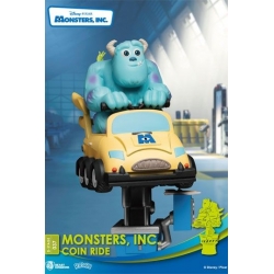 Disney Coin Ride Series Diorama PVC D-Stage Monsters Inc. 16 cm