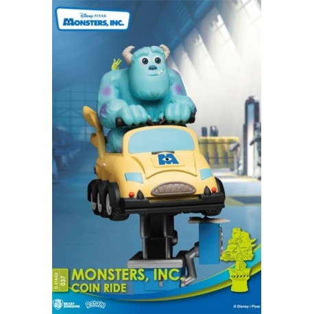 Disney Coin Ride Series Diorama PVC D-Stage Monsters Inc. 16 cm