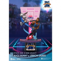 Space Jam: A New Legacy Diorama PVC D-Stage Bugs Bunny & Lebron James New Version 15 cm