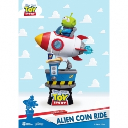 Toy Story Diorama PVC D-Stage Alien Coin Ride 15 cm