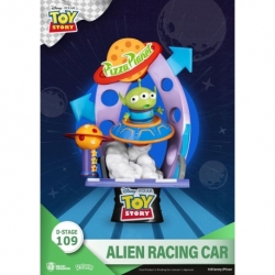 Toy Story Diorama PVC D-Stage Alien Racing Car 15 cm