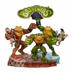 Battletoads Set of 3 Statues Brawler Collection 56 cm
