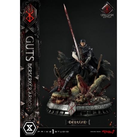 Berserk Estatua 1/4 Guts Berserker Armor Unleash Edition Deluxe Version 91 cm