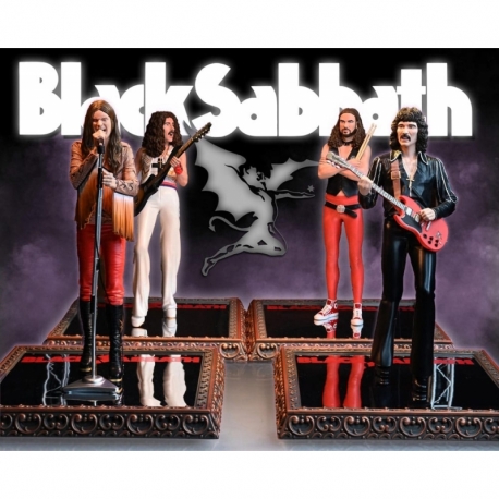 Black Sabbath Pack de Estatuas Rock Iconz Sabotage Era 23 cm
