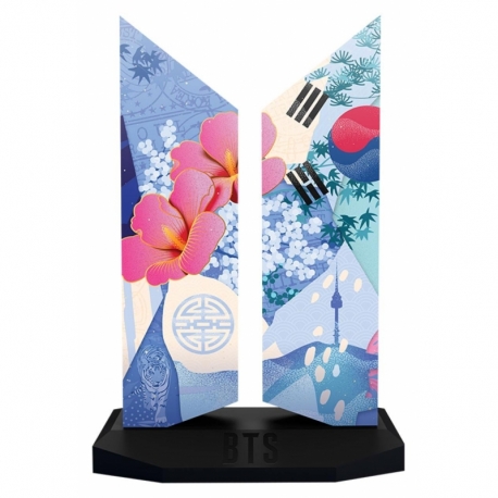 BTS Estatua Premium BTS Logo: Seoul Edition 18 cm