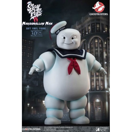 Ghostbusters Statue Soft Vinyl Stay Puft Marshmallow Man Deluxe Version 30 cm
