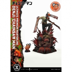 Chainsaw Man Estatua PVC 1/4 Denji Deluxe Bonus Version 57 cm