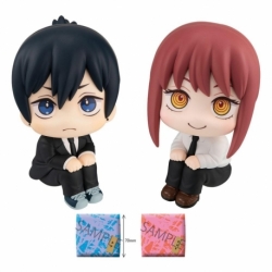 Chainsaw Man Estatuas PVC Look Up Aki Hayakawa & Makima Limited Ver. 11 cm