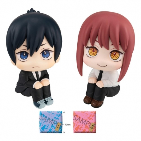 Chainsaw Man Estatuas PVC Look Up Aki Hayakawa & Makima Limited Ver. 11 cm
