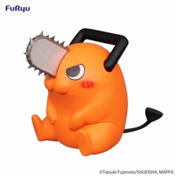 Chainsaw Man Statue PVC Small Noodle Stopper Pochita Naughty 6 cm